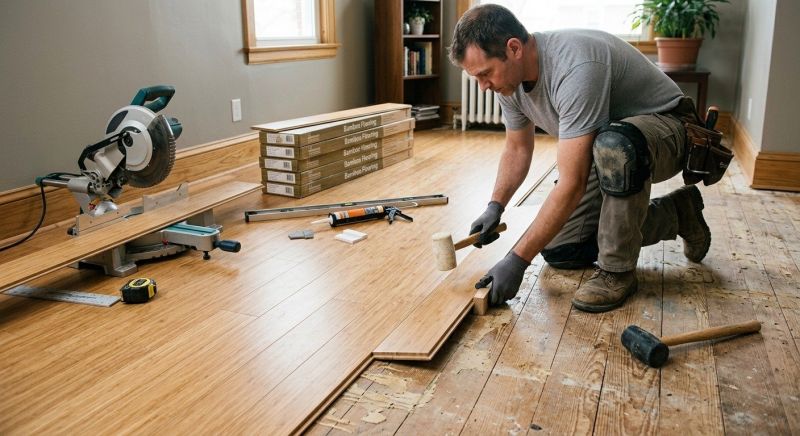 Bamboo Flooring Installation in Conifer, CO