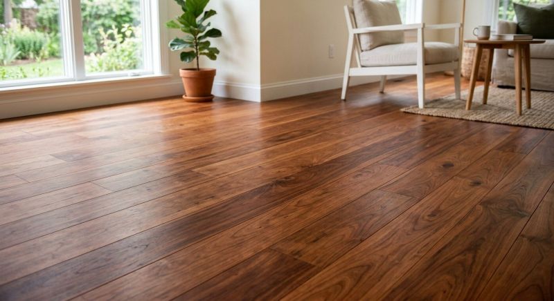Cherry Floor Installation in Jefferson County, CO