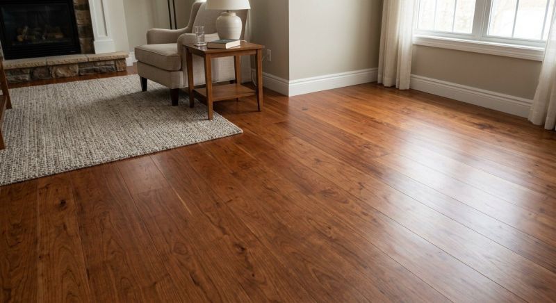 Cherry Floor Installation in Park County, CO