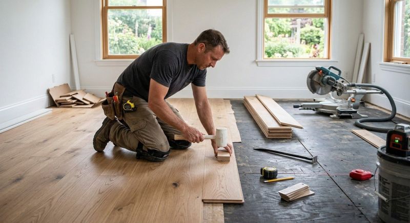 Hardwood Floor Installation in Denver County, CO