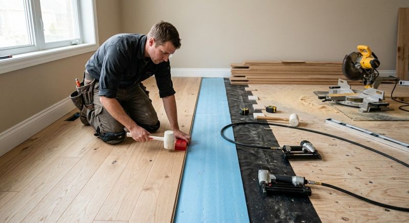 Hardwood Floor Installation in Morrison, CO