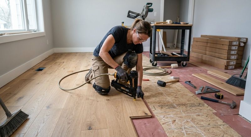 Hardwood Floor Installation in Sedalia, CO