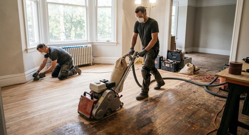 Hardwood Floor Renovation in Conifer, CO