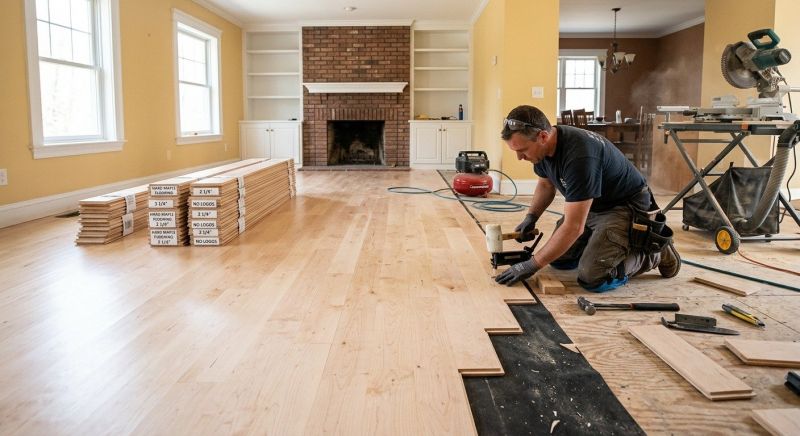 Maple Flooring Installation in Arvada, CO