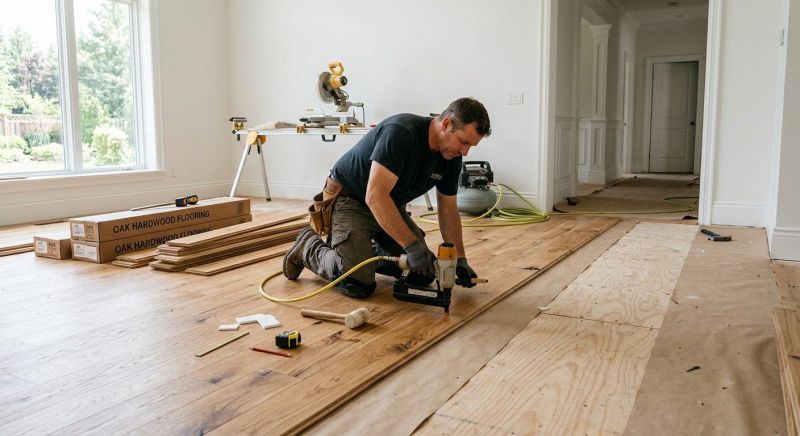 Oak Floor Installation in Gilpin County, CO