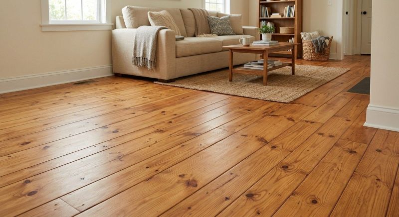 Pine Floor Installation in Conifer, CO