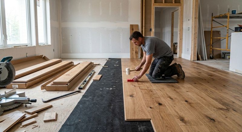 Plank Floor Installation in Conifer, CO