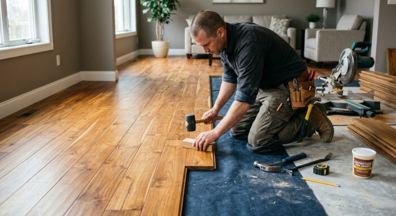 Teak Flooring Installation in Conifer, CO
