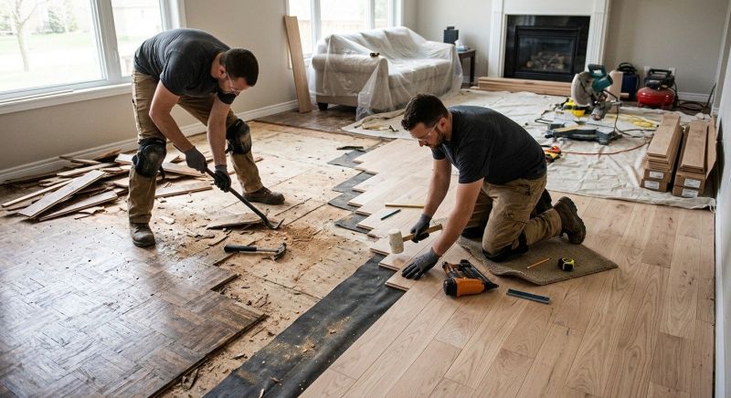 Wood Floor Replacement in Black Hawk, CO