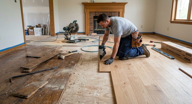 Wood Floor Replacement in Park County, CO