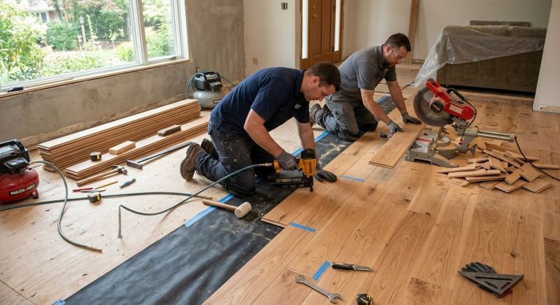 Hardwood Floor Installation in Wheat Ridge, CO